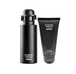 Iceberg Twice Nero zestaw woda toaletowa spray 125ml + żel pod prysznic 100ml
