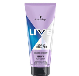 Schwarzkopf Live Silver Shampoo szampon do włosów neutralizujący żółty odcień 200ml