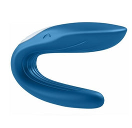 Satisfyer Double Whale wibrator dla par Blue