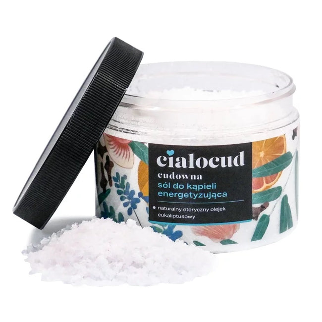 Flagolie Ciałocud sól do kąpieli z olejkiem eukaliptusowym Energetyzująca 500g