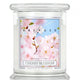 Kringle Candle Średnia świeca zapachowa z dwoma knotami Cherry Blossom 411g