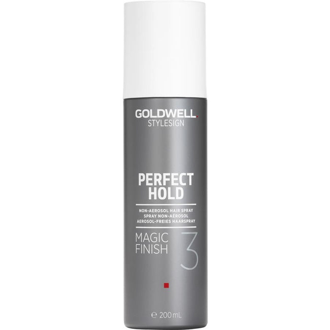 Goldwell Stylesign Perfect Hold Magic Finish Non-Aerosol nabłyszczający lakier do włosów bez areozolu 200ml