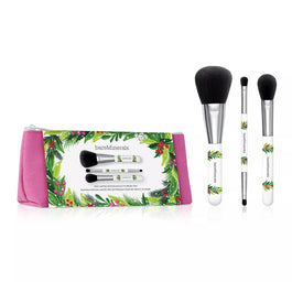 bareMinerals Limited Edition Face & Brush Trio zestaw trzech pędzli do makijażu