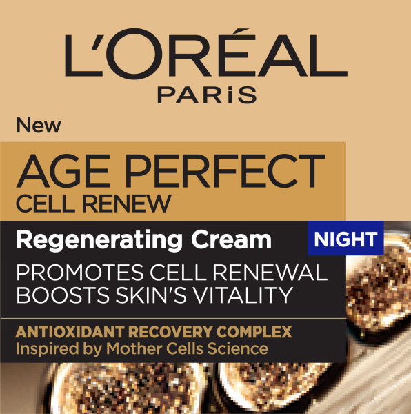 L'Oreal Paris Age Perfect Cell Renew regenerujący krem przeciwzmarszczkowy na noc 50ml