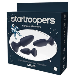 Dream Toys Startroopers Mars Advanced Vibrating Anal Training Kit zestaw korków analnych 3szt.