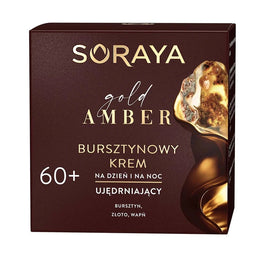 Soraya Gold Amber 60+ bursztynowy krem ujędrniający na dzień i na noc 50ml