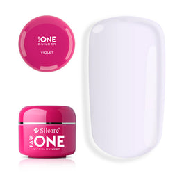 Silcare Gel Base One żel budujący do paznokci Violet 30g