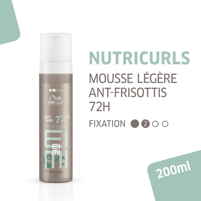 Wella Professionals Eimi Nutricurls Soft Twirl pianka przeciw elektryzowaniu się włosów 200ml
