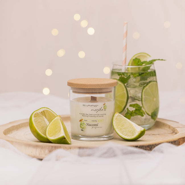 Nacomi Świeca sojowa Summer Mojito 140g