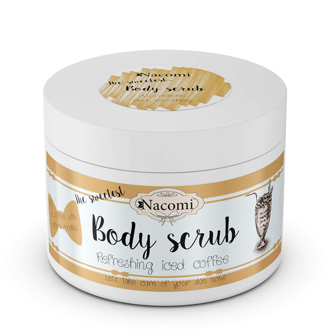 Nacomi Body Scrub peeling do ciała Odświeżająca Mrożona Kawa 200g