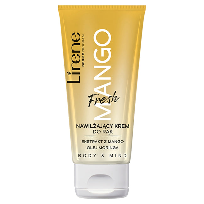 Lirene Body & Mind nawilżający krem do rąk Fresh Mango 50ml