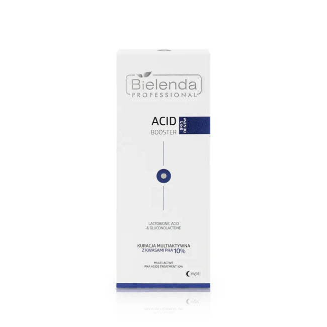 Bielenda Professional Acid Booster kuracja multiaktywna z kwasami PHA 10% 30ml