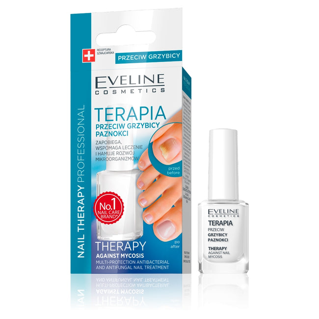 Eveline Cosmetics Nail Therapy Professional terapia przeciw grzybicy paznokci 12ml