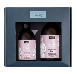 LaQ Doberman zestaw żel pod prysznic 500ml + szampon do włosów 300ml