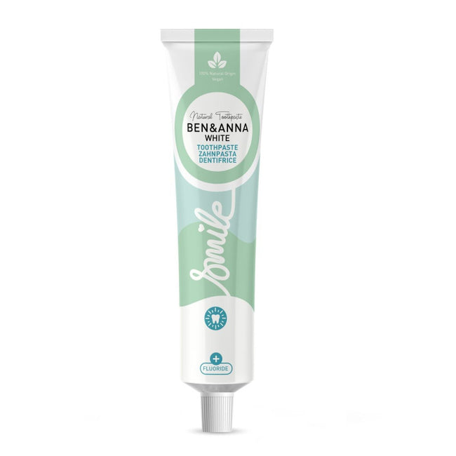 Ben&Anna Natural Toothpaste naturalna pasta aloesowa do zębów z fluorem White 75ml