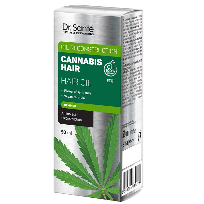 Dr. Sante Cannabis Hair Oil rewitalizujący olejek do włosów 50ml