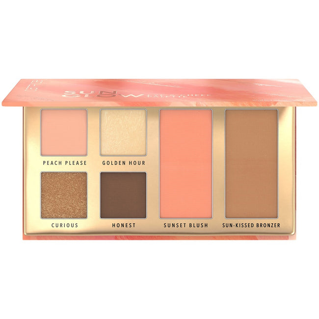 Catrice Sun Glow Eye & Cheek Palette paleta do makijażu twarzy i oczu 10g