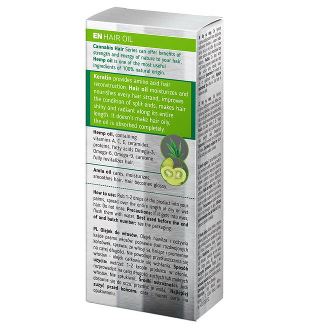 Dr. Sante Cannabis Hair Oil rewitalizujący olejek do włosów 50ml