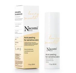 Nacomi Next Level peeling kwasowy do cery wrażliwej Kwas Laktobionowy 30ml