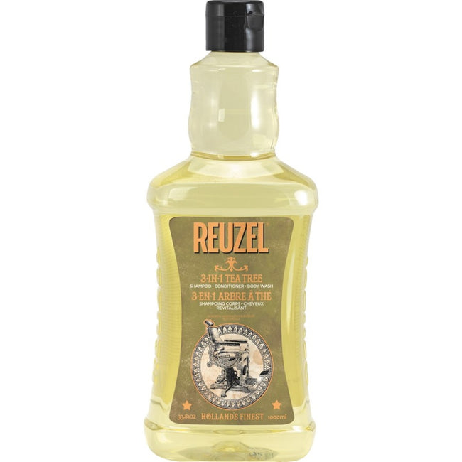 Reuzel 3in1 Shampoo szampon odżywka i żel pod prysznic Tea Tree 350ml