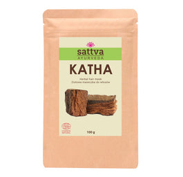 Sattva Herbal Hair Mask ziołowa maseczka do włosów Katha 100g