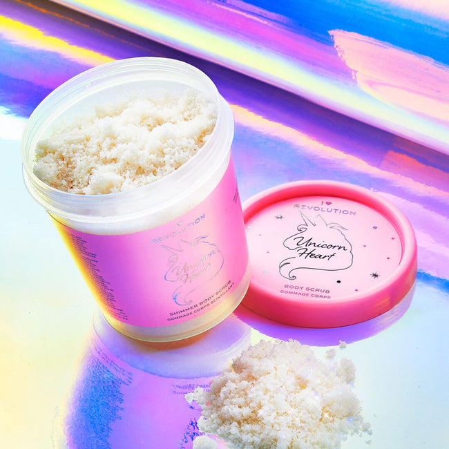 Makeup Revolution I Heart Revolution Unicorn Heart Glow Body Scrub peeling solny do ciała 236ml