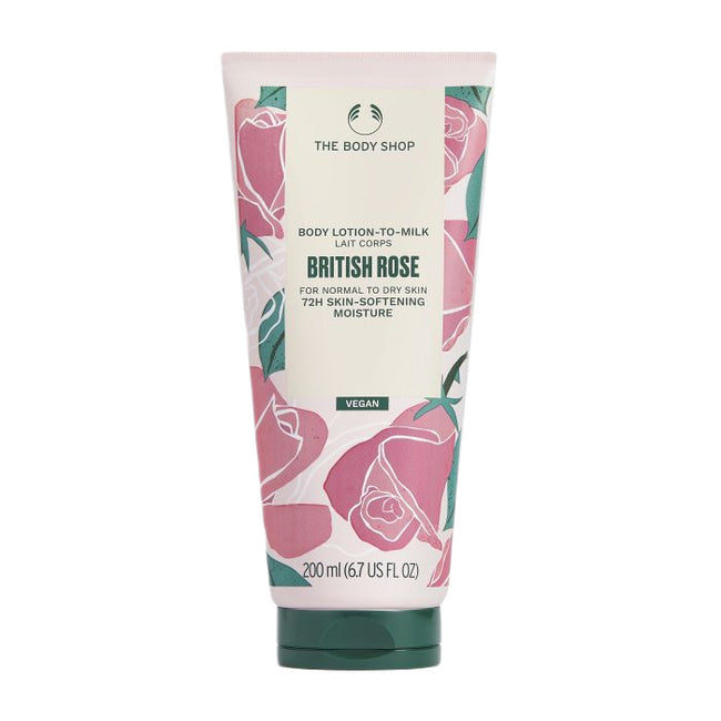 The Body Shop Wegański balsam do ciała British Rose 200ml