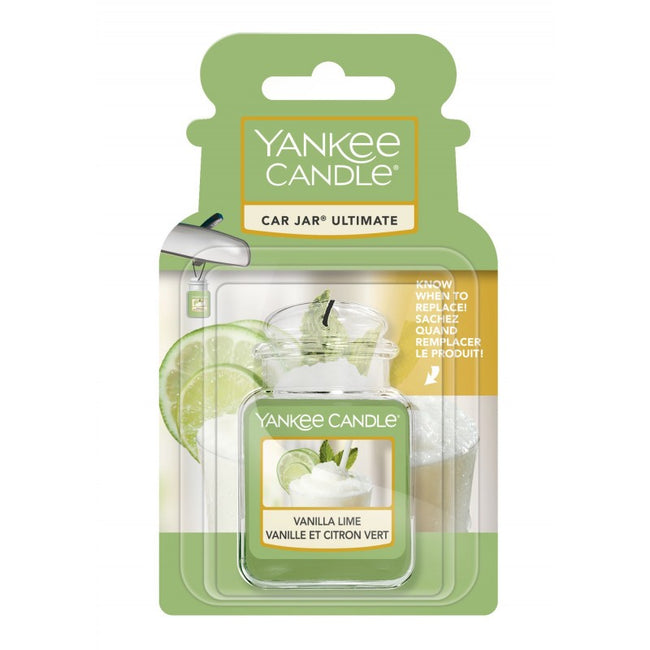 Yankee Candle Car Jar Ultimate zapach samochodowy Vanilla Lime