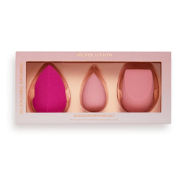 Makeup Revolution Create Blending Sponge zestaw trzech gąbek o makijażu