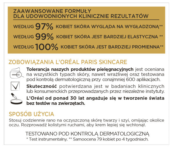 L'Oreal Paris Ekspert Wieku 40+ przeciwzmarszczkowy krem nawilżający na dzień 50ml