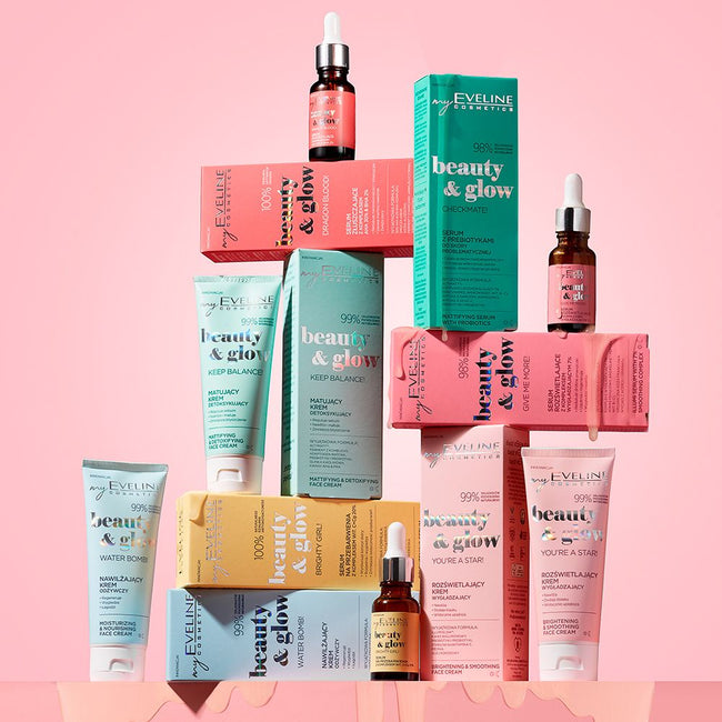 Eveline Cosmetics Beauty & Glow serum złuszczające z kompleksem AHA 30% & BHA 2% 18ml