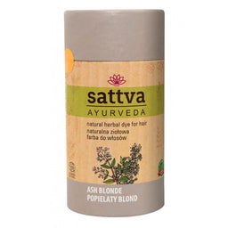 Sattva Natural Herbal Dye for Hair naturalna ziołowa farba do włosów Ash Blonde 150g