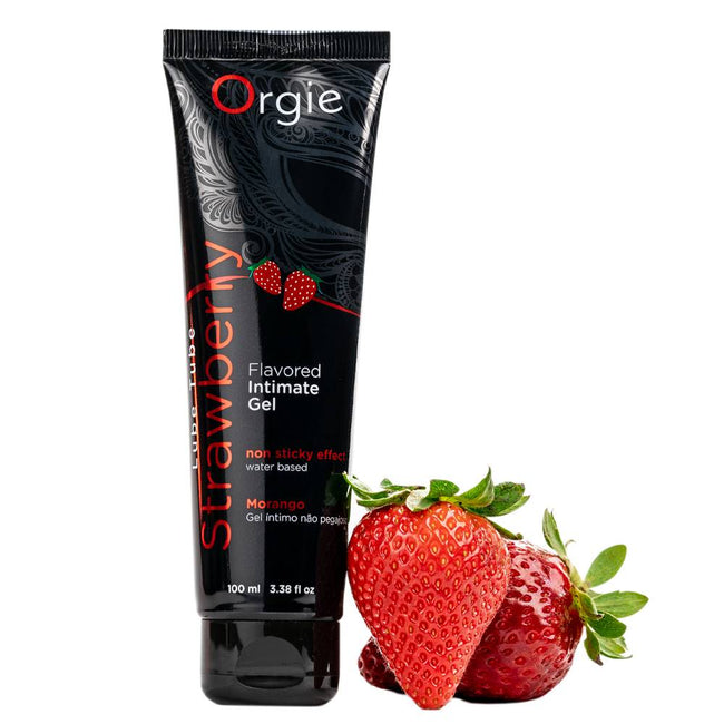 Orgie Flavored Intimate Gel Strawberry żel intymny o smaku truskawek 100ml