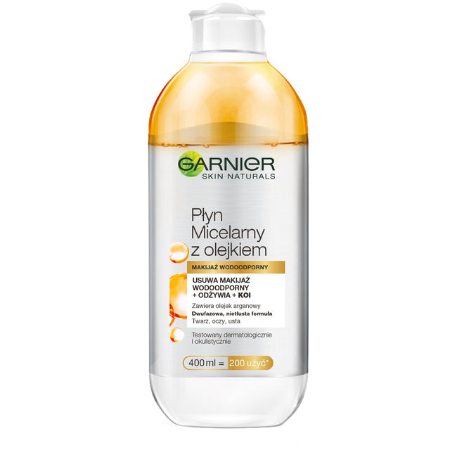 Garnier Skin Naturals płyn micelarny z olejkiem 400ml