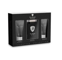 Tonino Lamborghini Mitico zestaw woda toaletowa spray 125ml + balsam po goleniu 100ml + żel pod prysznic 100ml