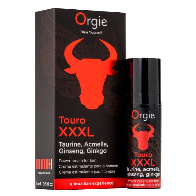 Orgie Touro XXXL Power Cream krem intymny wzmacniający penisa 15ml