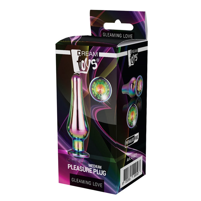 Dream Toys Gleaming Love Coloured Pleasure Plug korek analny Medium