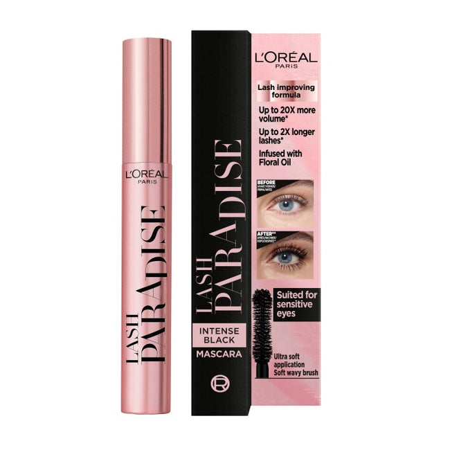 L'Oreal Paris Lash Paradise Mascara tusz do rzęs Intense Black 6.4ml