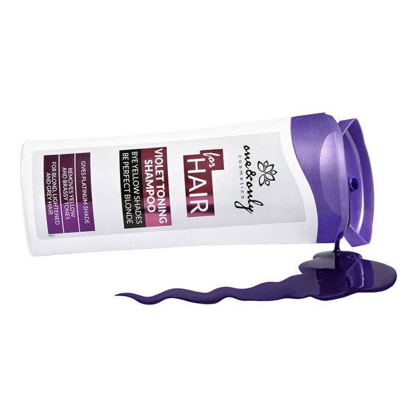 One&Only For Hair Violet Toning Shampoo tonujący szampon do włosów blond rozjaśnianych i siwych 200ml