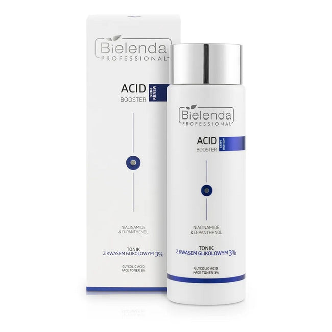 Bielenda Professional Acid Booster tonik z kwasem glikolowym 3% 200ml
