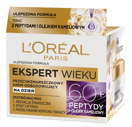 L'Oreal Paris Ekspert Wieku 60+ przeciwzmarszczkowy krem odbudowujący na dzień 50ml