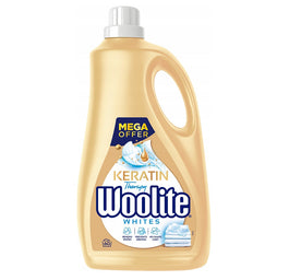 Woolite Extra White Brilliance płyn do prania bieli i jasnych tkanin z keratyną 3600ml