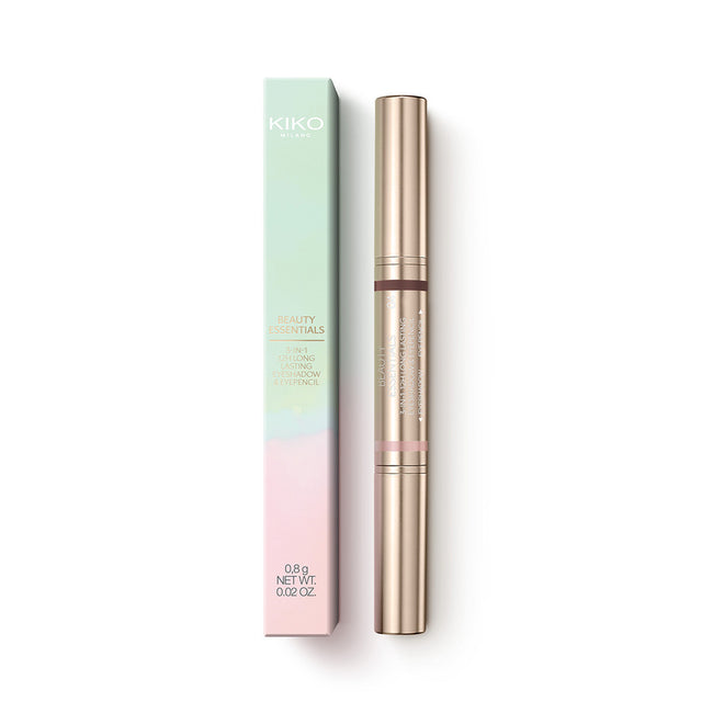 KIKO Milano Beauty Essentials 3-In-1 12h Long Lasting Eyeshadow & Eyepencil cień i kredka do oczu o trwałości do 12h 04 Take Your Time 0.8g