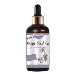 Nacomi Grape Seed Oil olej z pestek winogron z pipetą 50ml