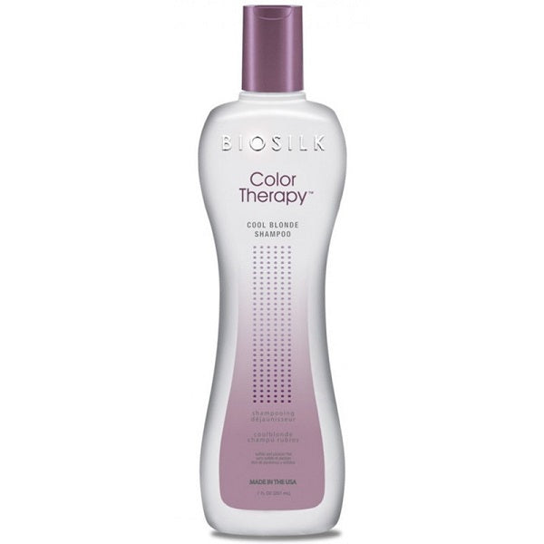 Farouk Biosilk Color Therapy Cool Blonde Shampoo szampon do włosów rozjaśnianych i z pasemkami nadający chłodny odcień 355ml