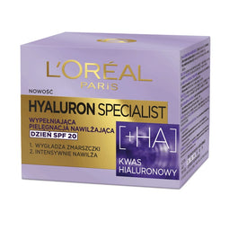 L'Oreal Paris Hyaluron Specialist krem na dzień SPF20 wypełniająca pielęgnacja nawilżająca 50ml