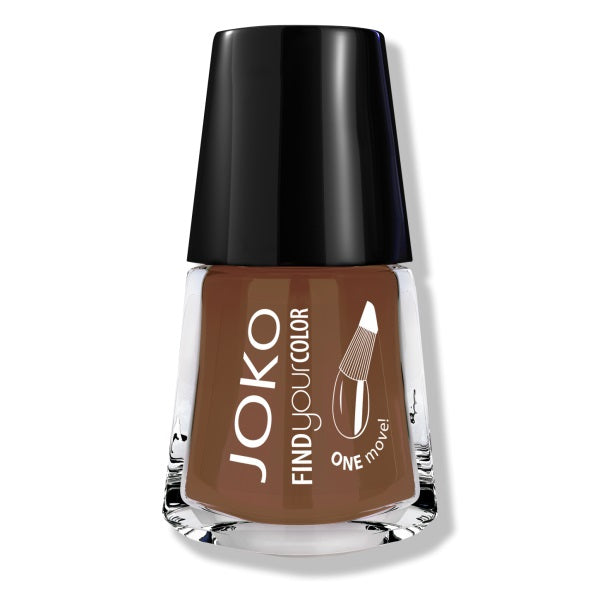 Joko Find Your Color lakier do paznokci z winylem 130 Double Coffe Cream 10ml