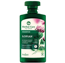 Farmona Herbal Care Łopian szampon do włosów tłustych u nasady i suchych na końcach 330ml