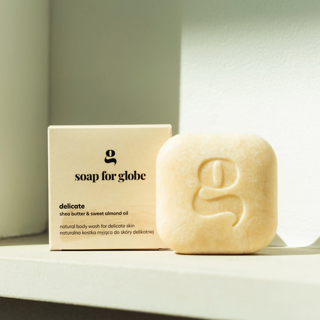 Soap for Globe Kostka myjąca do skóry delikatnej Delicate 100g