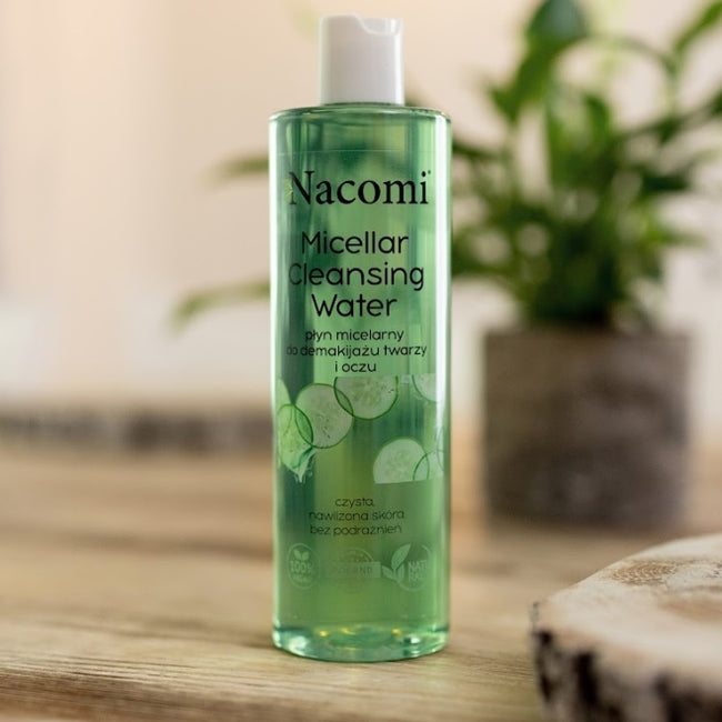 Nacomi Micellar Cleansing Water płyn micelarny do demakijażu twarzy i oczu łagodzący 400ml